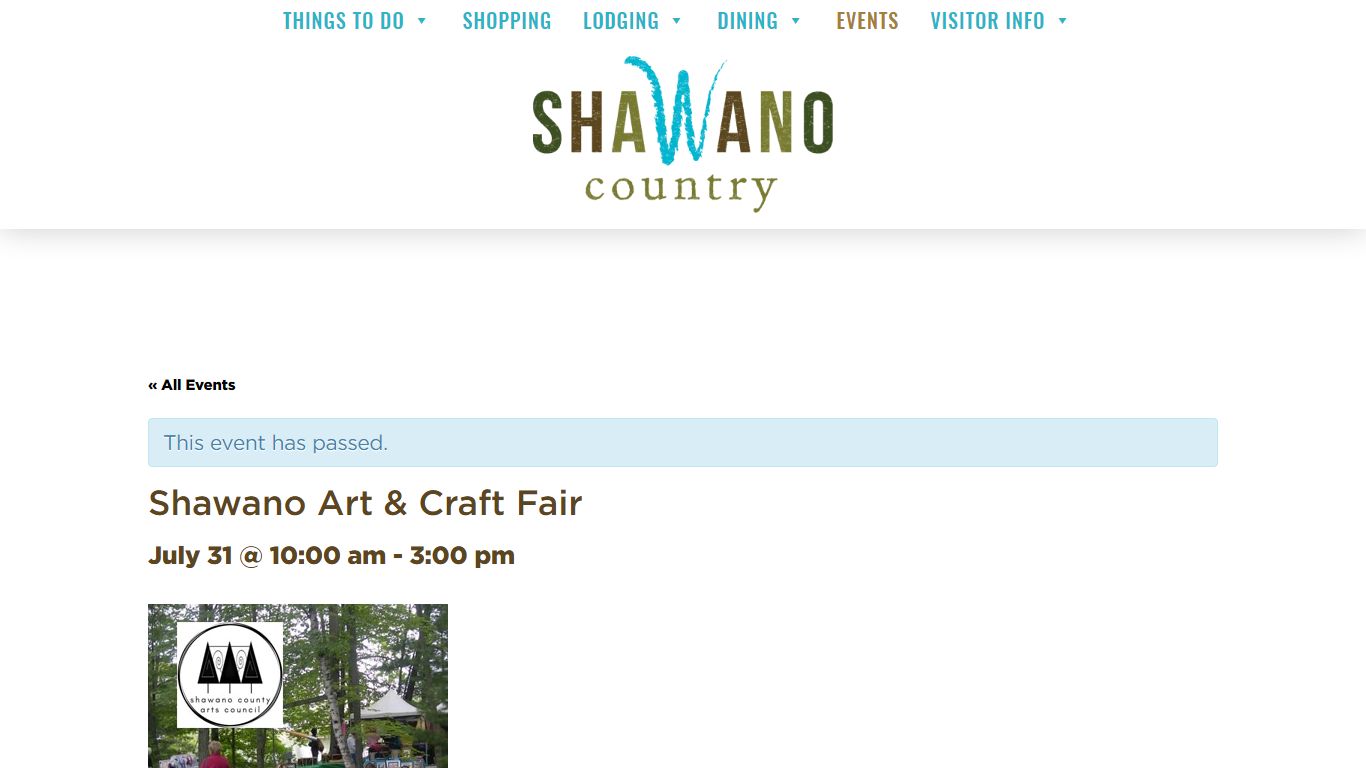 Shawano Art & Craft Fair – Shawano Country